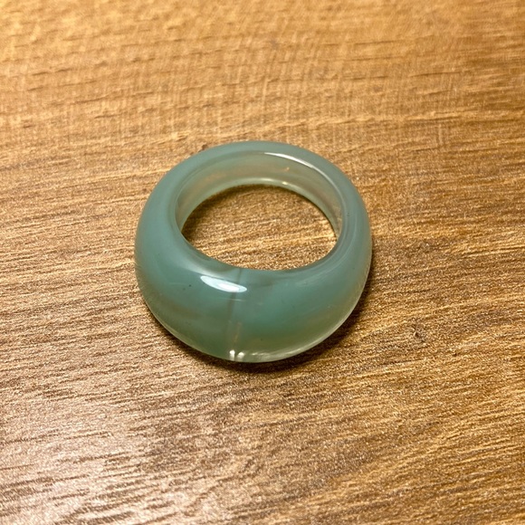 Resin and Beaded Ring Set - Picture 2 of 4